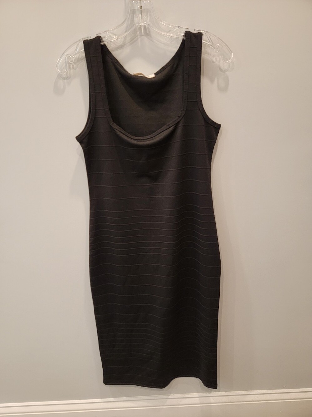 NEW Zenana Outfitters Black Tank Midi Dress - L